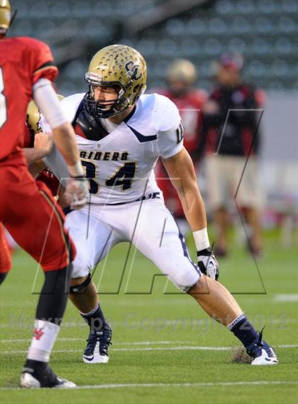Thumbnail 2 in Central Catholic vs. Santa Fe Christian (CIF State D4 Final) photogallery.