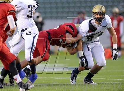 Thumbnail 3 in Central Catholic vs. Santa Fe Christian (CIF State D4 Final) photogallery.