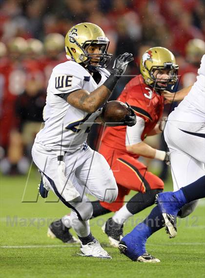 Thumbnail 1 in Central Catholic vs. Santa Fe Christian (CIF State D4 Final) photogallery.