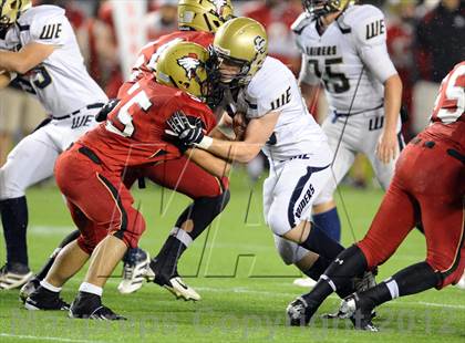 Thumbnail 2 in Central Catholic vs. Santa Fe Christian (CIF State D4 Final) photogallery.