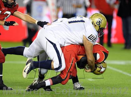 Thumbnail 2 in Central Catholic vs. Santa Fe Christian (CIF State D4 Final) photogallery.
