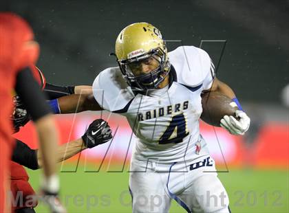 Thumbnail 3 in Central Catholic vs. Santa Fe Christian (CIF State D4 Final) photogallery.