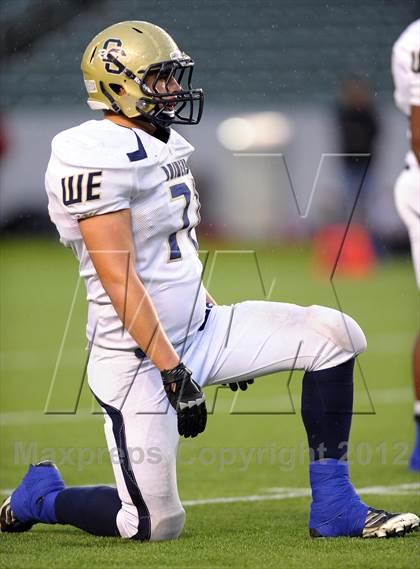 Thumbnail 2 in Central Catholic vs. Santa Fe Christian (CIF State D4 Final) photogallery.