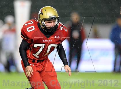 Thumbnail 2 in Central Catholic vs. Santa Fe Christian (CIF State D4 Final) photogallery.