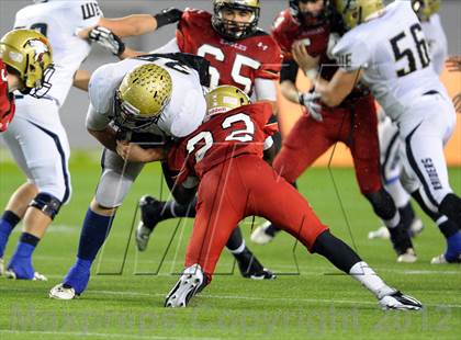 Thumbnail 3 in Central Catholic vs. Santa Fe Christian (CIF State D4 Final) photogallery.