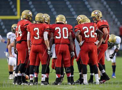 Thumbnail 2 in Central Catholic vs. Santa Fe Christian (CIF State D4 Final) photogallery.