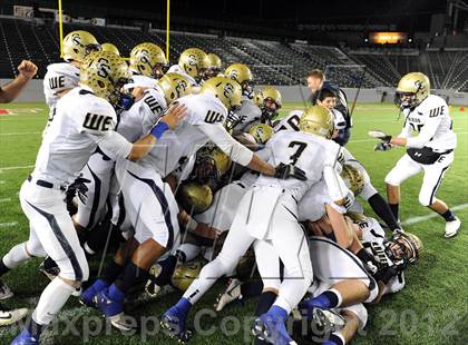 Thumbnail 3 in Central Catholic vs. Santa Fe Christian (CIF State D4 Final) photogallery.