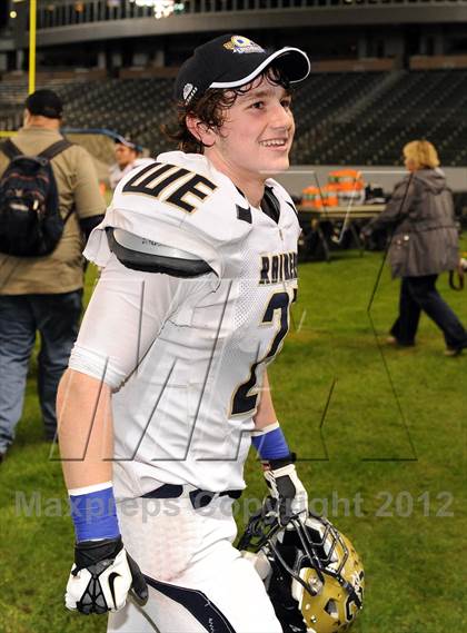 Thumbnail 2 in Central Catholic vs. Santa Fe Christian (CIF State D4 Final) photogallery.