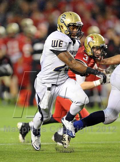 Thumbnail 2 in Central Catholic vs. Santa Fe Christian (CIF State D4 Final) photogallery.