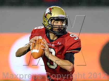 Thumbnail 3 in Central Catholic vs. Santa Fe Christian (CIF State D4 Final) photogallery.