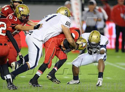 Thumbnail 3 in Central Catholic vs. Santa Fe Christian (CIF State D4 Final) photogallery.