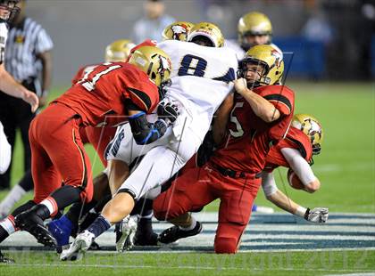 Thumbnail 1 in Central Catholic vs. Santa Fe Christian (CIF State D4 Final) photogallery.