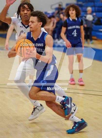 Thumbnail 2 in Shiloh Hills Christian vs. Unity Christian (GAPPS 1-A Semifinals) photogallery.
