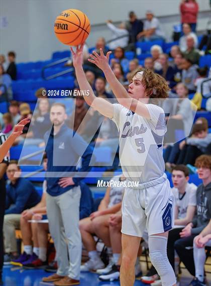Thumbnail 1 in Shiloh Hills Christian vs. Unity Christian (GAPPS 1-A Semifinals) photogallery.