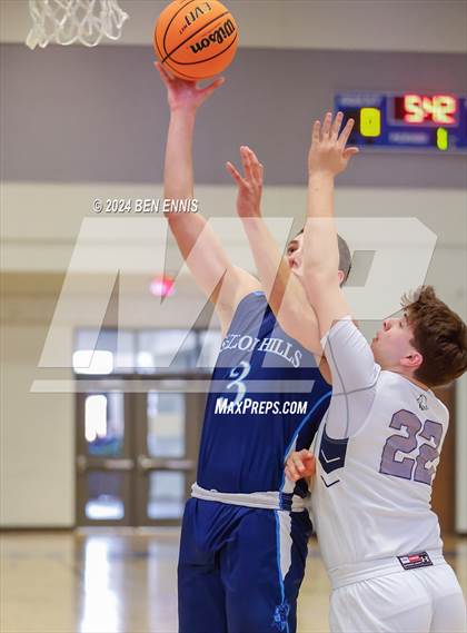 Thumbnail 1 in Shiloh Hills Christian vs. Unity Christian (GAPPS 1-A Semifinals) photogallery.