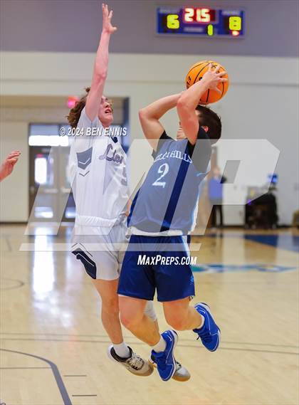 Thumbnail 2 in Shiloh Hills Christian vs. Unity Christian (GAPPS 1-A Semifinals) photogallery.