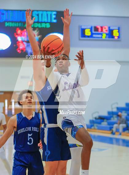 Thumbnail 2 in Shiloh Hills Christian vs. Unity Christian (GAPPS 1-A Semifinals) photogallery.