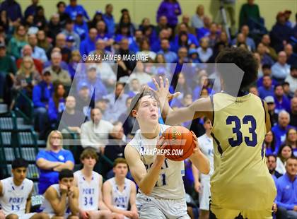 Thumbnail 2 in Port Washington vs. Baldwin (NYSPHSAA Section 8 Class AAA Final) photogallery.