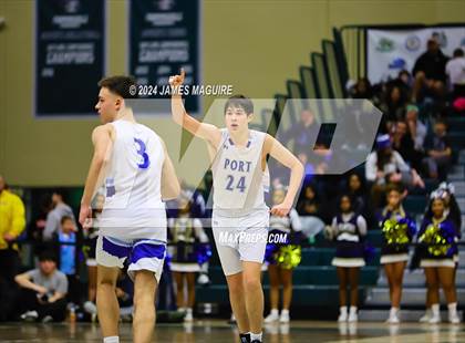 Thumbnail 2 in Port Washington vs. Baldwin (NYSPHSAA Section 8 Class AAA Final) photogallery.