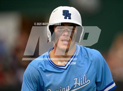 Thumbnail 3 in Spring Hill vs. Van Alstyne (UIL 4A D2 Region Semifinal) photogallery.