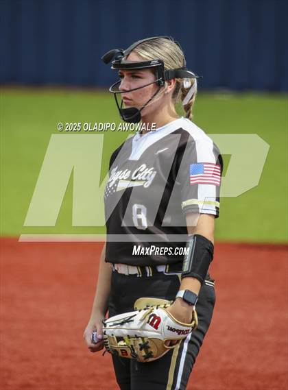 Thumbnail 2 in Royse City @ Wylie East (UIL 6A Softball Bi-District Playoffs) photogallery.