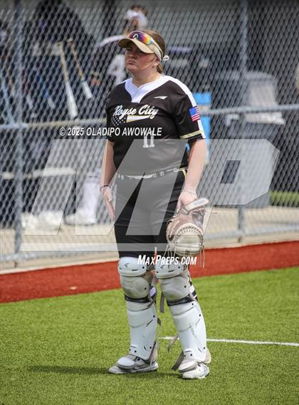 Thumbnail 2 in Royse City @ Wylie East (UIL 6A Softball Bi-District Playoffs) photogallery.