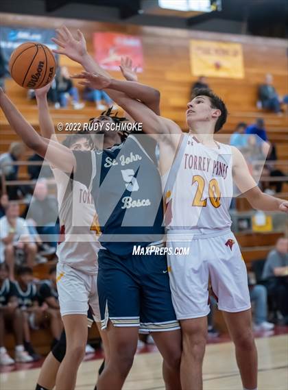 Thumbnail 1 in St. John Bosco @ Torrey Pines (Torrey Pines Holiday Classic Tip-Off) photogallery.