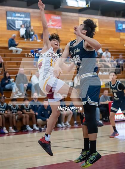 Thumbnail 1 in St. John Bosco @ Torrey Pines (Torrey Pines Holiday Classic Tip-Off) photogallery.