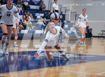 Thumbnail 3 in Mica Mountain vs. American Leadership Academy - Gilbert North (AIA 4A Semifinals) photogallery.