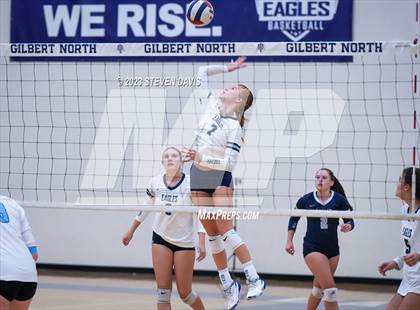 Thumbnail 2 in Mica Mountain vs. American Leadership Academy - Gilbert North (AIA 4A Semifinals) photogallery.