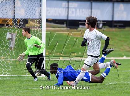 Thumbnail 2 in Burnt Hills-Ballston Lake vs. Pearl River (NYSPHSAA Class A Semifinal) photogallery.