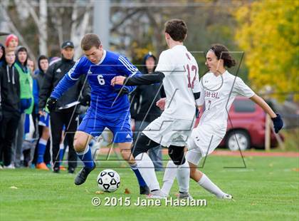 Thumbnail 2 in Burnt Hills-Ballston Lake vs. Pearl River (NYSPHSAA Class A Semifinal) photogallery.