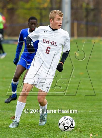 Thumbnail 3 in Burnt Hills-Ballston Lake vs. Pearl River (NYSPHSAA Class A Semifinal) photogallery.