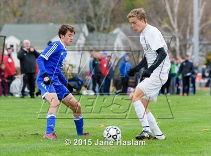 Thumbnail 1 in Burnt Hills-Ballston Lake vs. Pearl River (NYSPHSAA Class A Semifinal) photogallery.