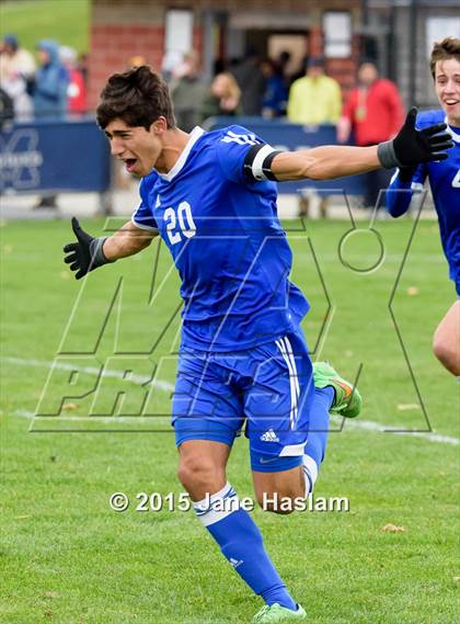 Thumbnail 1 in Burnt Hills-Ballston Lake vs. Pearl River (NYSPHSAA Class A Semifinal) photogallery.