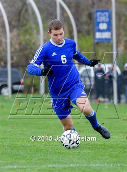 Thumbnail 1 in Burnt Hills-Ballston Lake vs. Pearl River (NYSPHSAA Class A Semifinal) photogallery.