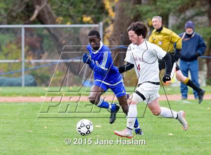 Thumbnail 1 in Burnt Hills-Ballston Lake vs. Pearl River (NYSPHSAA Class A Semifinal) photogallery.
