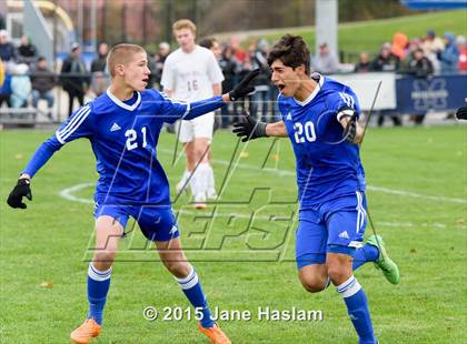 Thumbnail 2 in Burnt Hills-Ballston Lake vs. Pearl River (NYSPHSAA Class A Semifinal) photogallery.