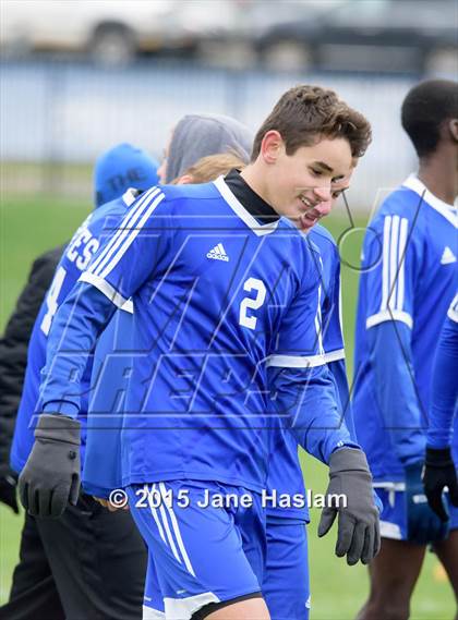 Thumbnail 3 in Burnt Hills-Ballston Lake vs. Pearl River (NYSPHSAA Class A Semifinal) photogallery.