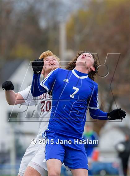Thumbnail 2 in Burnt Hills-Ballston Lake vs. Pearl River (NYSPHSAA Class A Semifinal) photogallery.