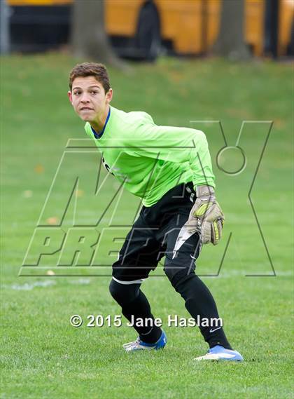Thumbnail 1 in Burnt Hills-Ballston Lake vs. Pearl River (NYSPHSAA Class A Semifinal) photogallery.