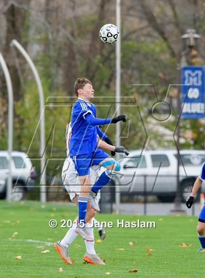 Thumbnail 2 in Burnt Hills-Ballston Lake vs. Pearl River (NYSPHSAA Class A Semifinal) photogallery.