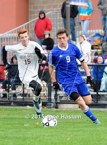 Thumbnail 3 in Burnt Hills-Ballston Lake vs. Pearl River (NYSPHSAA Class A Semifinal) photogallery.