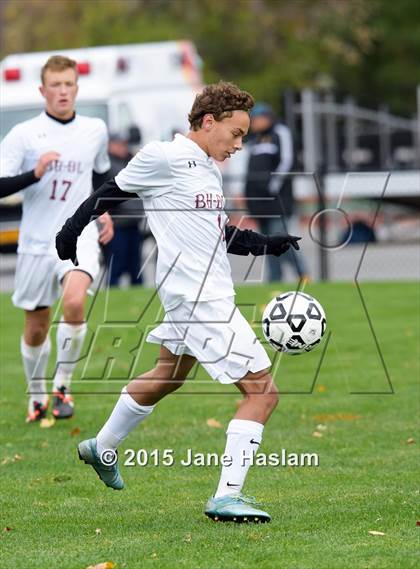 Thumbnail 3 in Burnt Hills-Ballston Lake vs. Pearl River (NYSPHSAA Class A Semifinal) photogallery.