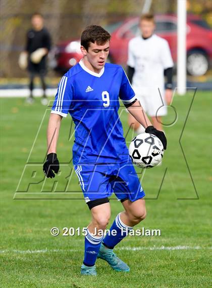 Thumbnail 1 in Burnt Hills-Ballston Lake vs. Pearl River (NYSPHSAA Class A Semifinal) photogallery.