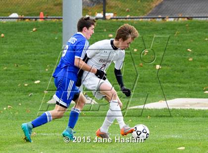 Thumbnail 1 in Burnt Hills-Ballston Lake vs. Pearl River (NYSPHSAA Class A Semifinal) photogallery.