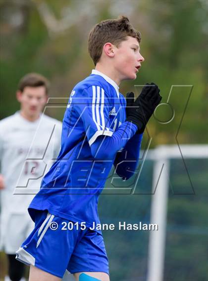 Thumbnail 1 in Burnt Hills-Ballston Lake vs. Pearl River (NYSPHSAA Class A Semifinal) photogallery.