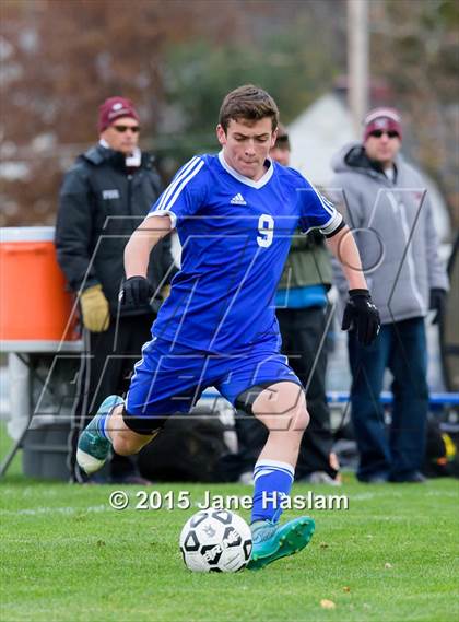 Thumbnail 3 in Burnt Hills-Ballston Lake vs. Pearl River (NYSPHSAA Class A Semifinal) photogallery.