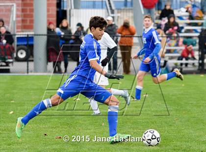 Thumbnail 2 in Burnt Hills-Ballston Lake vs. Pearl River (NYSPHSAA Class A Semifinal) photogallery.