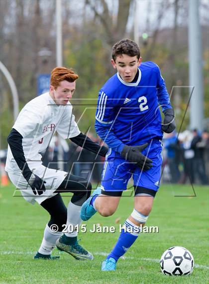 Thumbnail 3 in Burnt Hills-Ballston Lake vs. Pearl River (NYSPHSAA Class A Semifinal) photogallery.